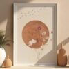 I will provide Japandi Wall Art  Abstract Botanical Floral Art