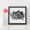 I will create Floral Camera SVG  Photographer SVG  Photography SVG