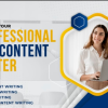 I will be your content writer, and I can create SEO blog posts and articles for you