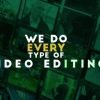I will do short and long form video editing